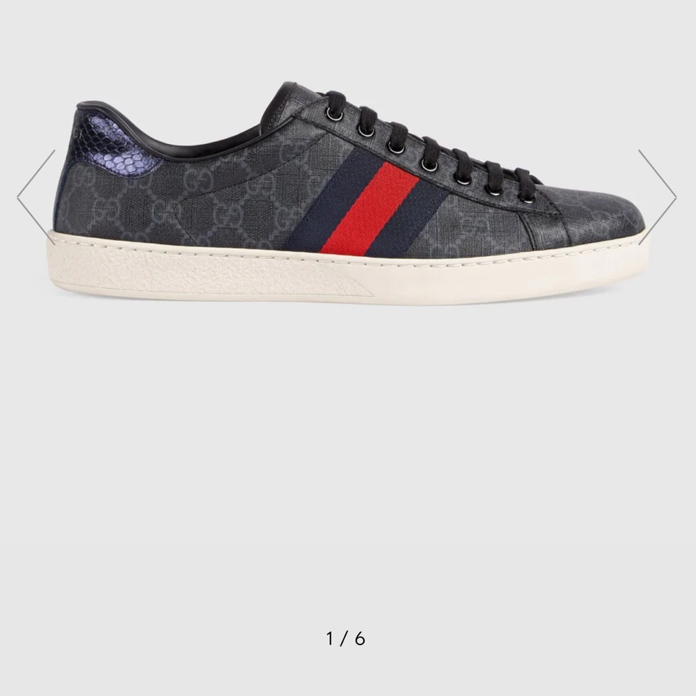 Gucci Men’s Ace GG Supreme Sneakers